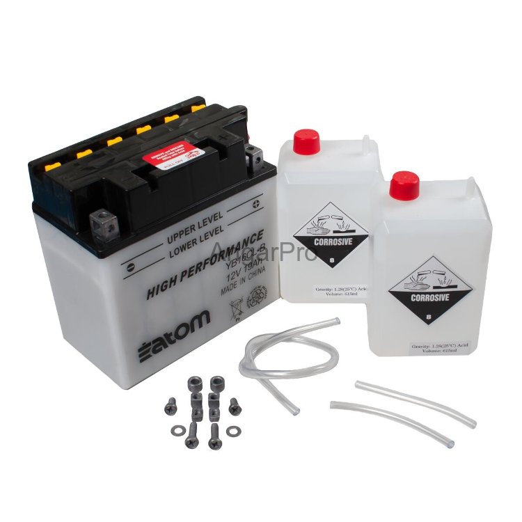 Аккумулятор для квадроцикла Atom YB16CL-B HIGH PERFORMANCE