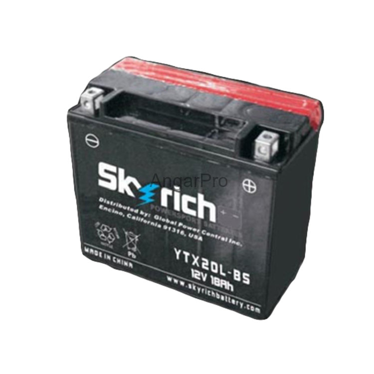 Аккумулятор для квадроцикла SKYRICH YTX20L-BS
