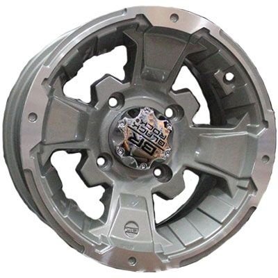 Диск для квадроцикла CARLISLE Black-Rock Intruder 4/115 5+2 12x7 Machined 110S271543
